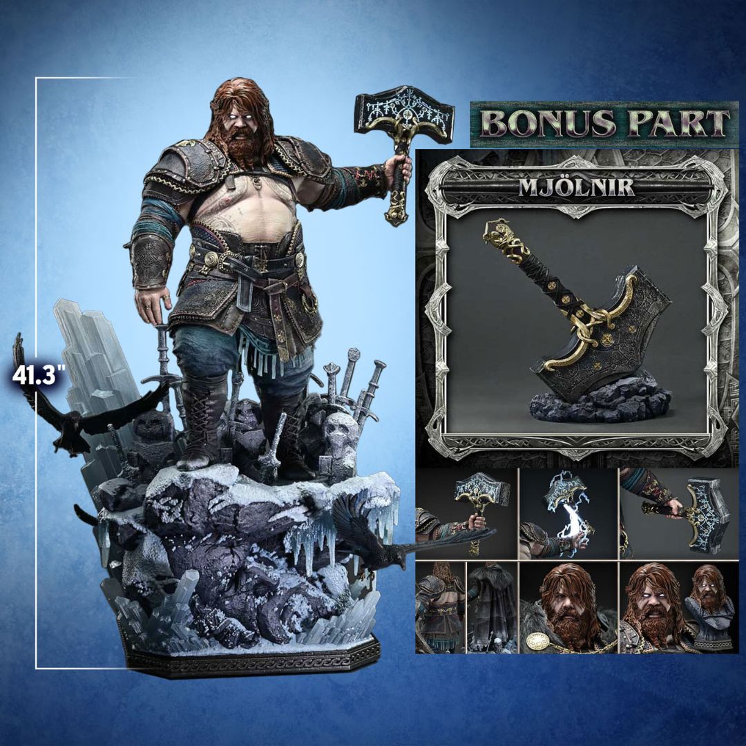 God Of War: Ragnarok Thor Statue By Prime1 Studios
