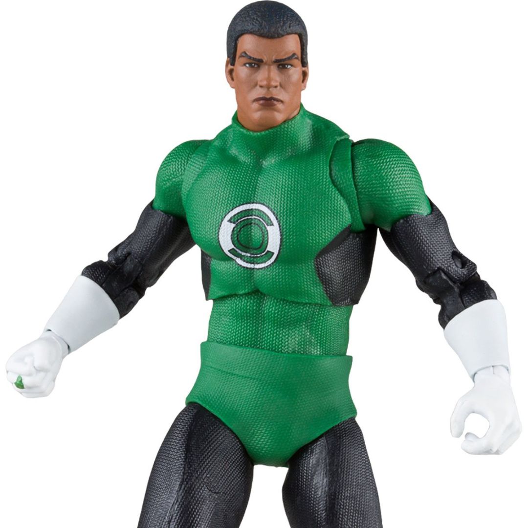 Dc Comics Build A Figures  - Plastic Man - Green Lantern (John Stewart) Figure By Mcfarlane Toys -McFarlane Toys - India - www.superherotoystore.com