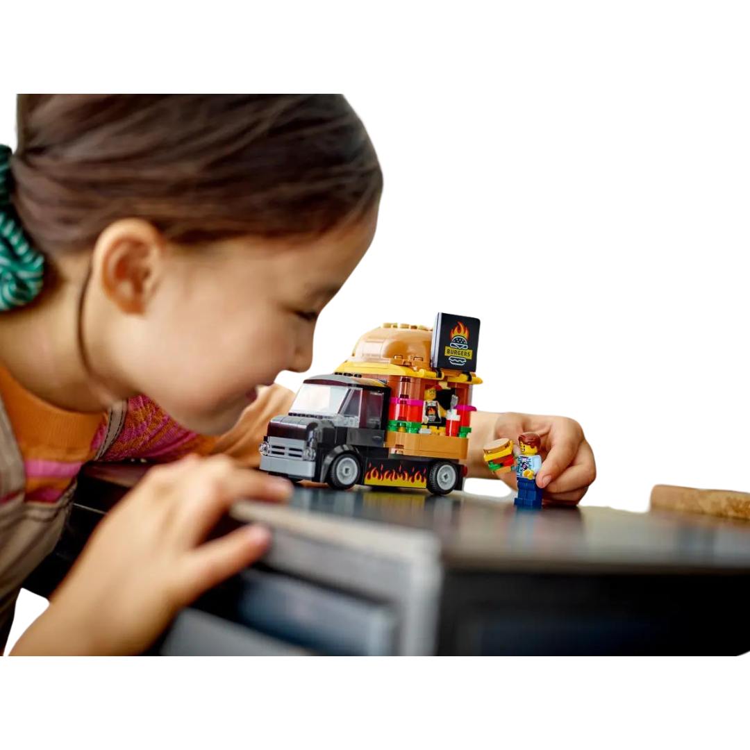 Lego City City Great Vehicles Burger Truck -Lego - India - www.superherotoystore.com