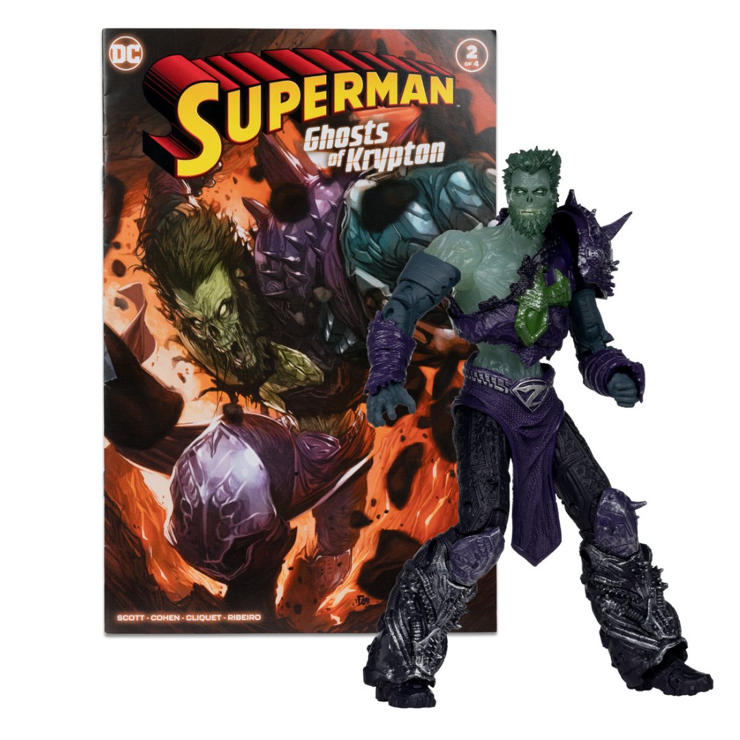 DC Comics - Superman Wave 5 - Ghost Of Zod (Gold Label) By Mcfarlane Toys -McFarlane Toys - India - www.superherotoystore.com