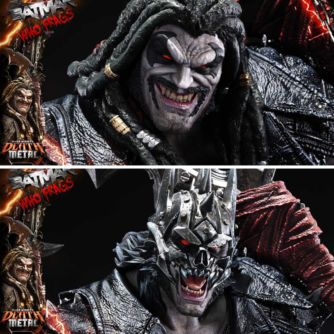 Dark Nights: Death Metal (Comics) Lobo Batman: Batman Who Frags Statue By Prime1 Studios