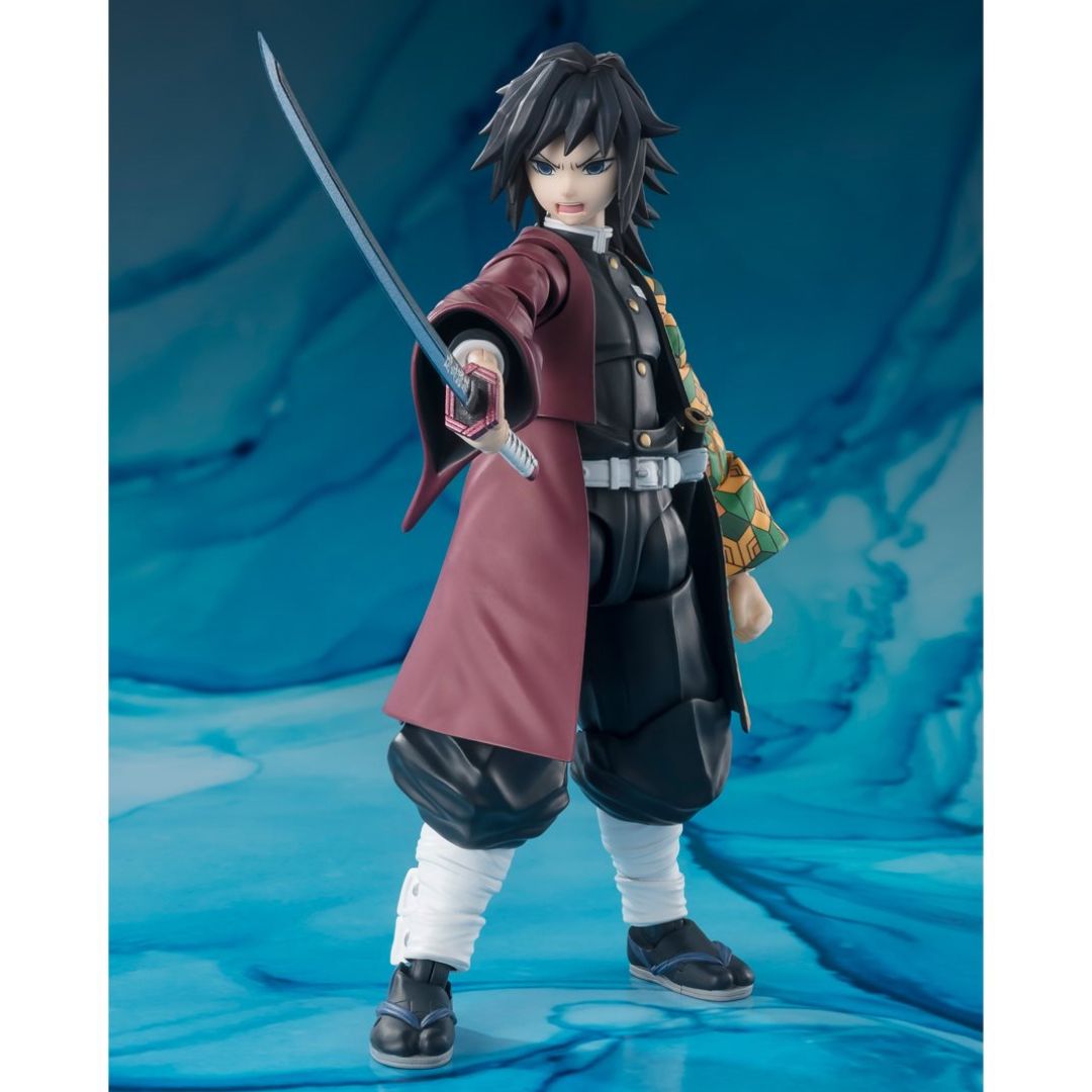 Demon Slayer GIYU TOMIOKAS.H.Figuarts Action Figure by Tamashii Nations -Tamashii Nations - India - www.superherotoystore.com