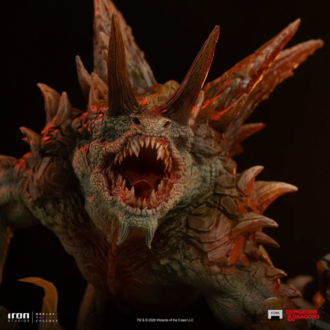 Tarrasque - Dungeons and Dragons - Icons Statue By Iron Studios