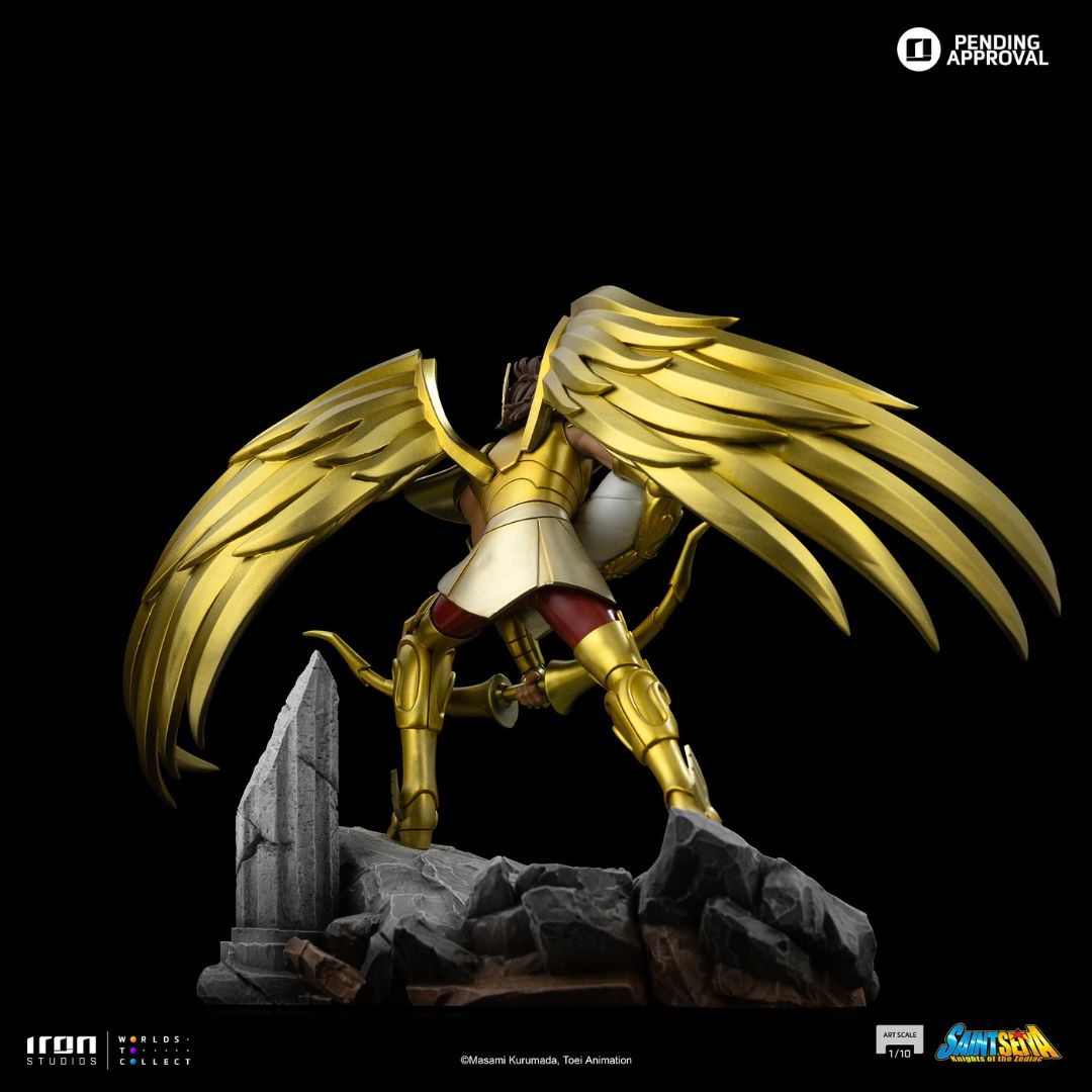 Sagittarius Aiolos Art Statue By Iron Studios