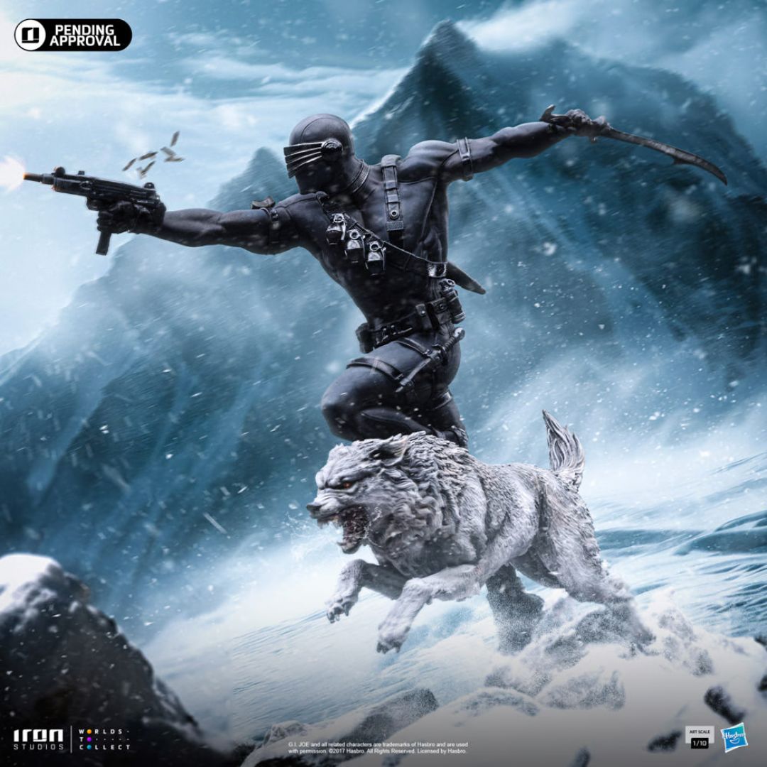 G.I Joe Snake Eyes Statue By Iron Studios -Iron Studios - India - www.superherotoystore.com