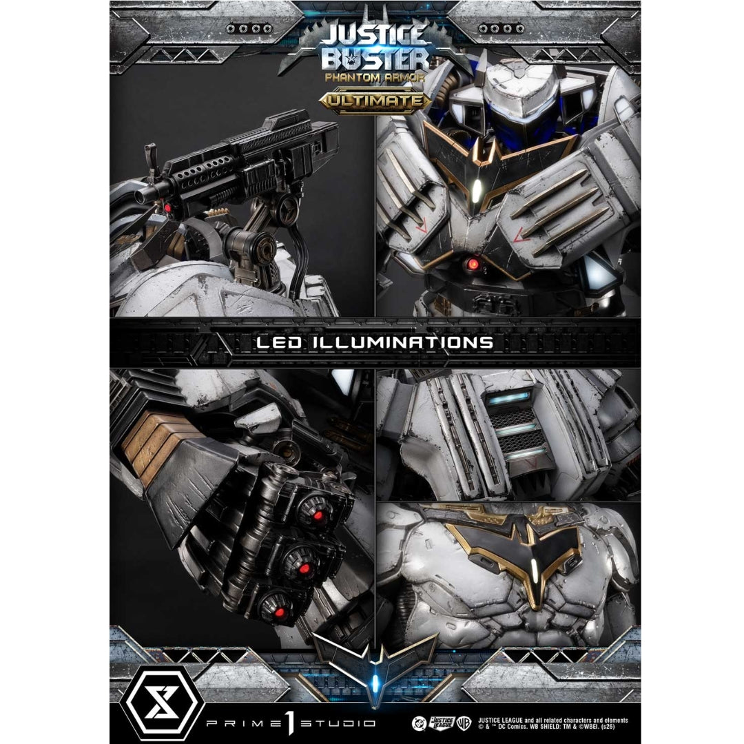 Justice League (Comics) Justice Buster: Phantom Armor Statue By Prime1 Studios -Prime 1 Studio - India - www.superherotoystore.com