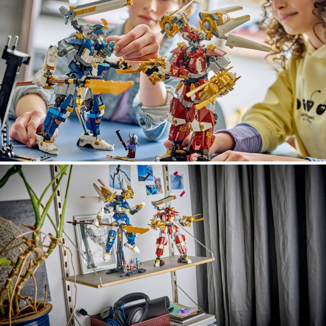 Ninjago The Twin Titan Mechs By Lego