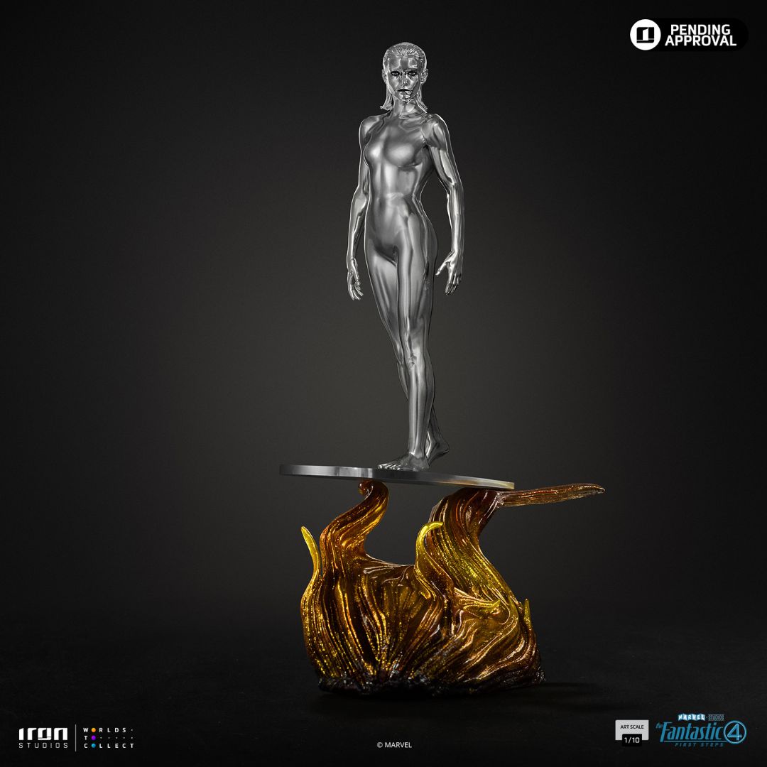 Fantastic four Silver Surfer Art Statue By Iron Studios