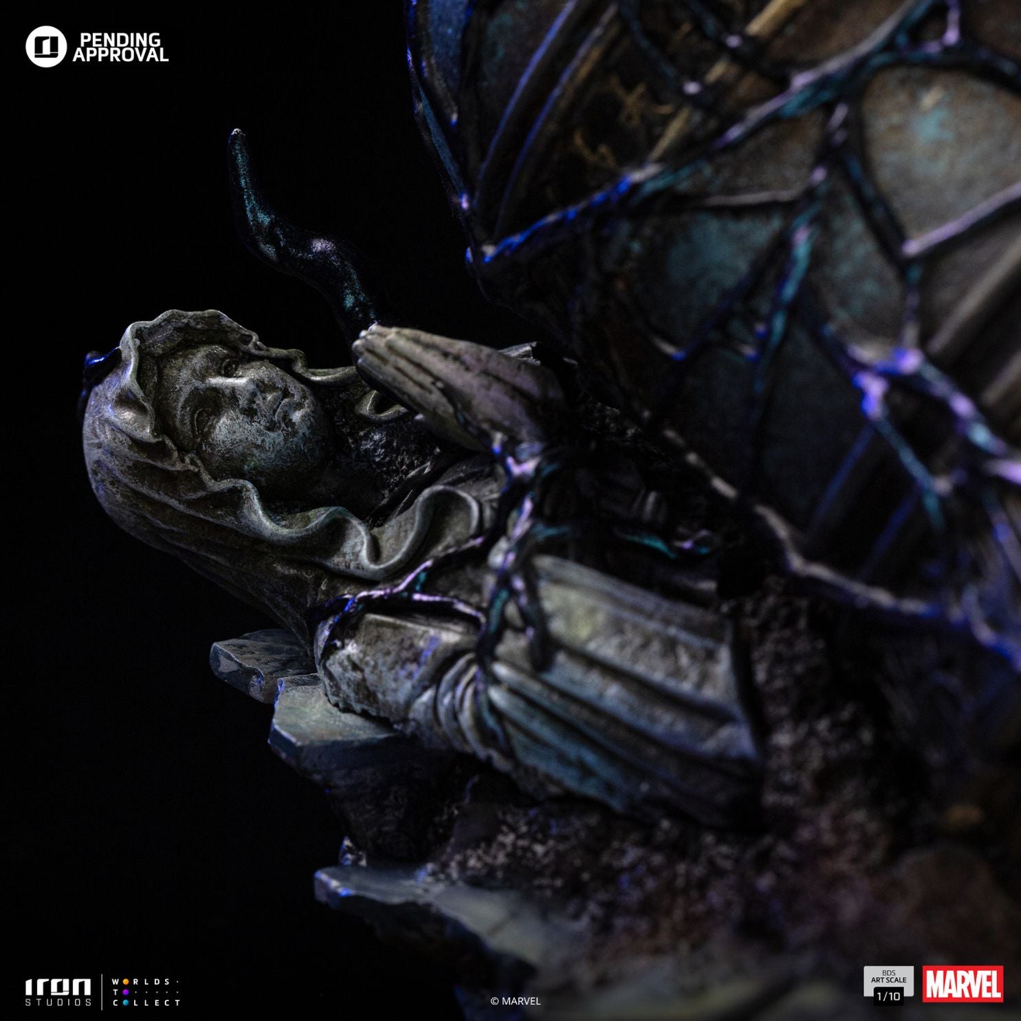 Spider-Man Black Bds Art Statue By Iron Studios -Iron Studios - India - www.superherotoystore.com