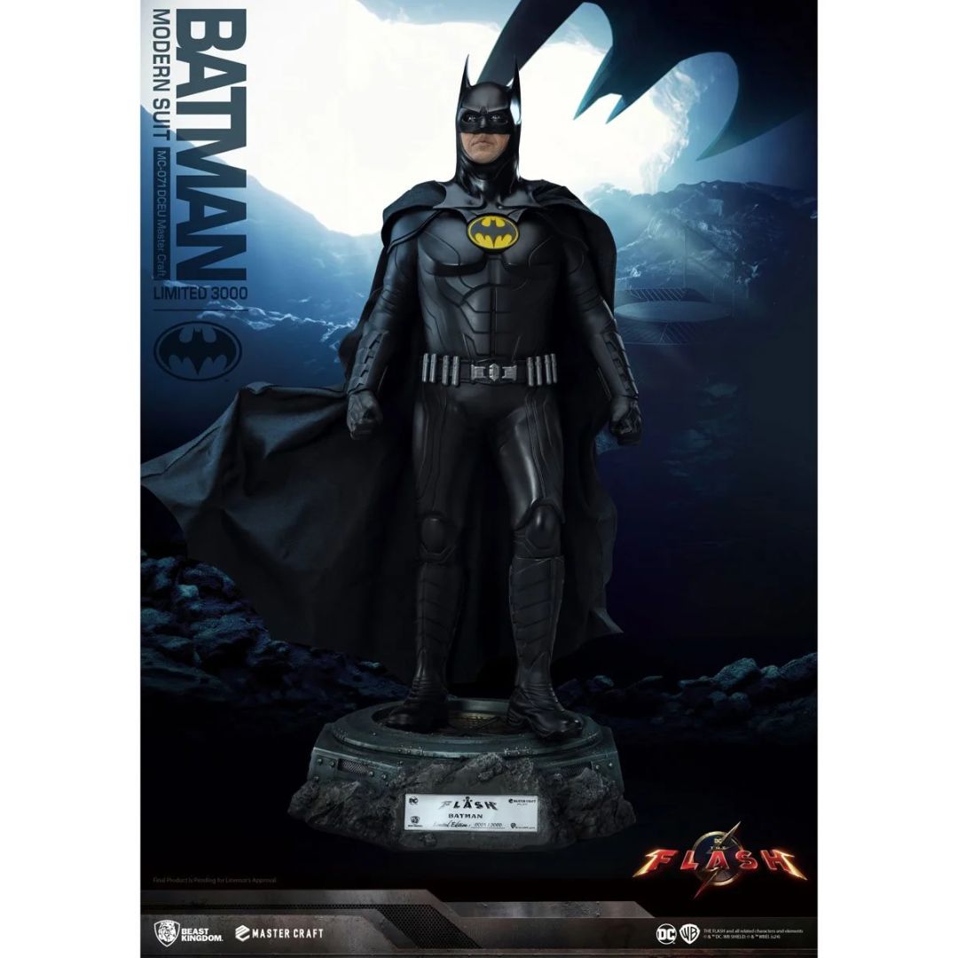 The Flash Movie Batman Modern Suit MC-071 DCEU Master Craft Statue by Beast Kingdom -Beast Kingdom - India - www.superherotoystore.com