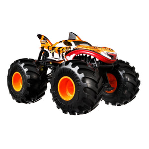 1:24 Brown Tiger Shark Scale Die-Cast Monster Truck by Hot Wheels -Hot Wheels - India - www.superherotoystore.com