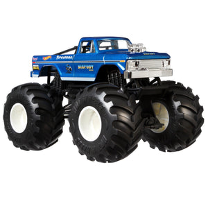 2023 Blue 1:24 Scale 4 X 4 X 4 Bigfoot Monster Truck by Hot Wheels -Hot Wheels - India - www.superherotoystore.com