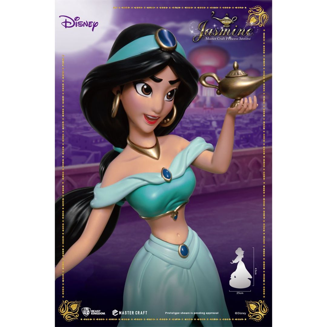 Disney Aladdin Jasmine Master Craft Statue By Beast Kingdom -Beast Kingdom - India - www.superherotoystore.com