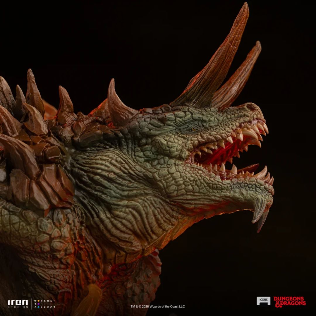 Tarrasque - Dungeons and Dragons - Icons Statue By Iron Studios