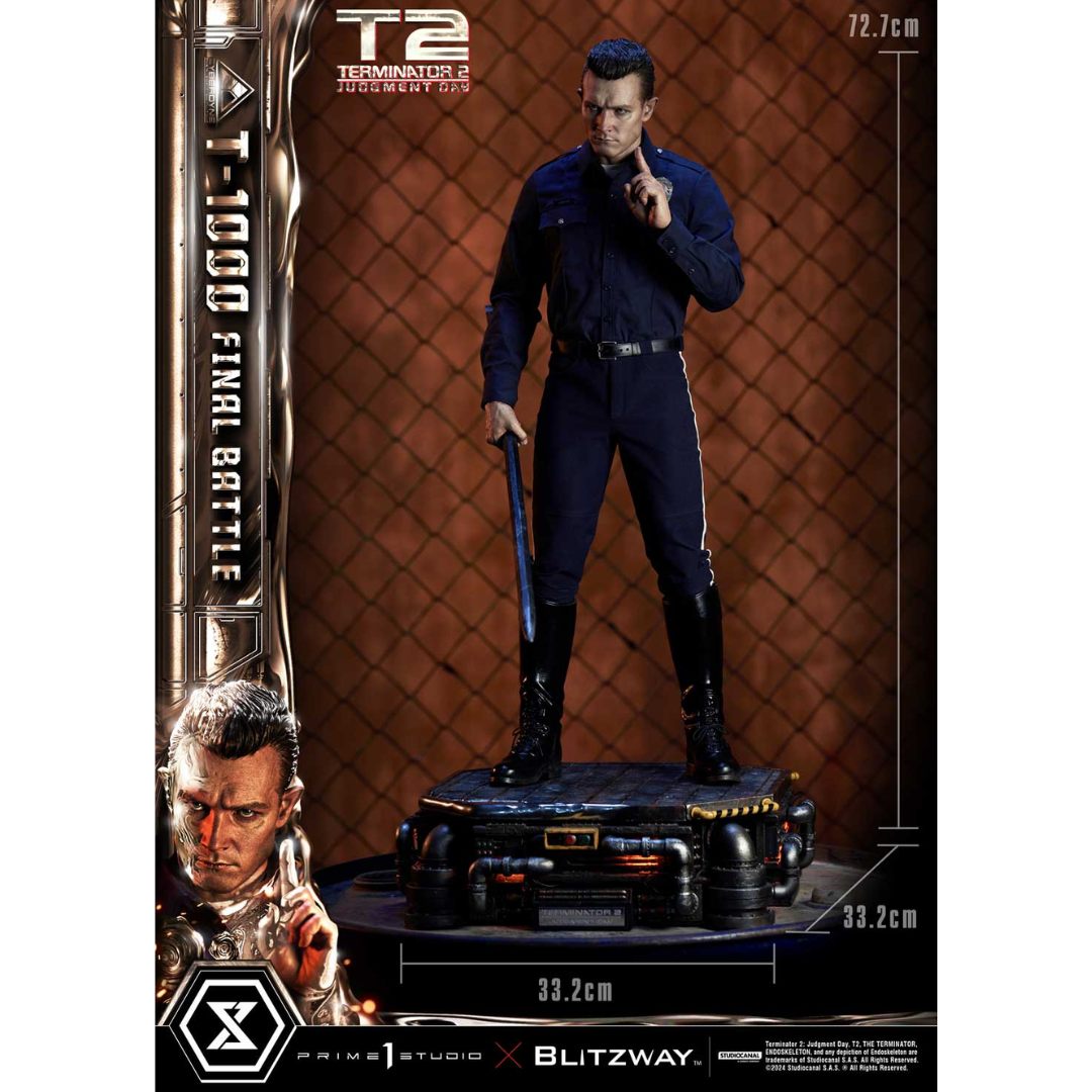 Terminator 2: Judgment Day T-1000  Final Battle Statue by Prime1 Studios -Prime 1 Studio - India - www.superherotoystore.com