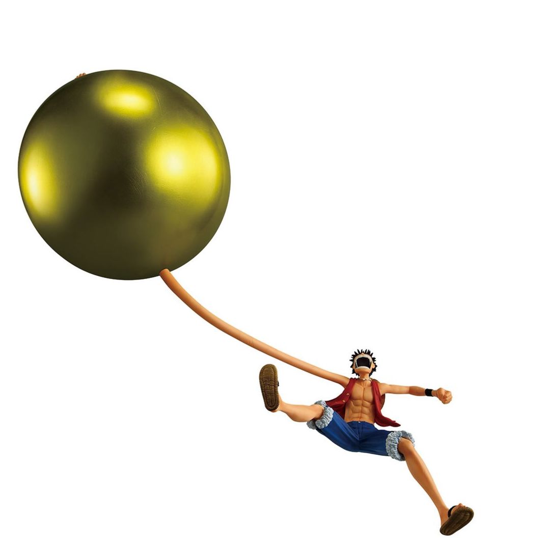One Piece Monkey D. Luffy Playing Love Song In The Sky Masterlise Expiece Ichibansho Statue By Bandai