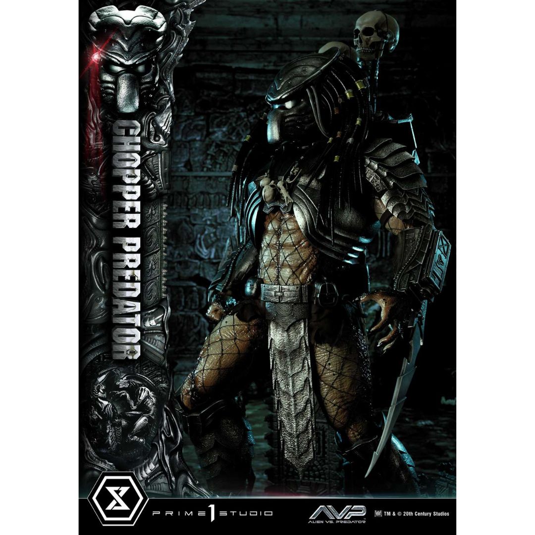 Alien Vs. Predator Chopper Predator Statue by Prime1 Studios -Prime 1 Studio - India - www.superherotoystore.com