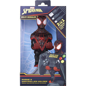 Cable Guys Marvel Miles Morales Mobile Phone & Gaming Controller Holder -Exquisite Gaming - India - www.superherotoystore.com