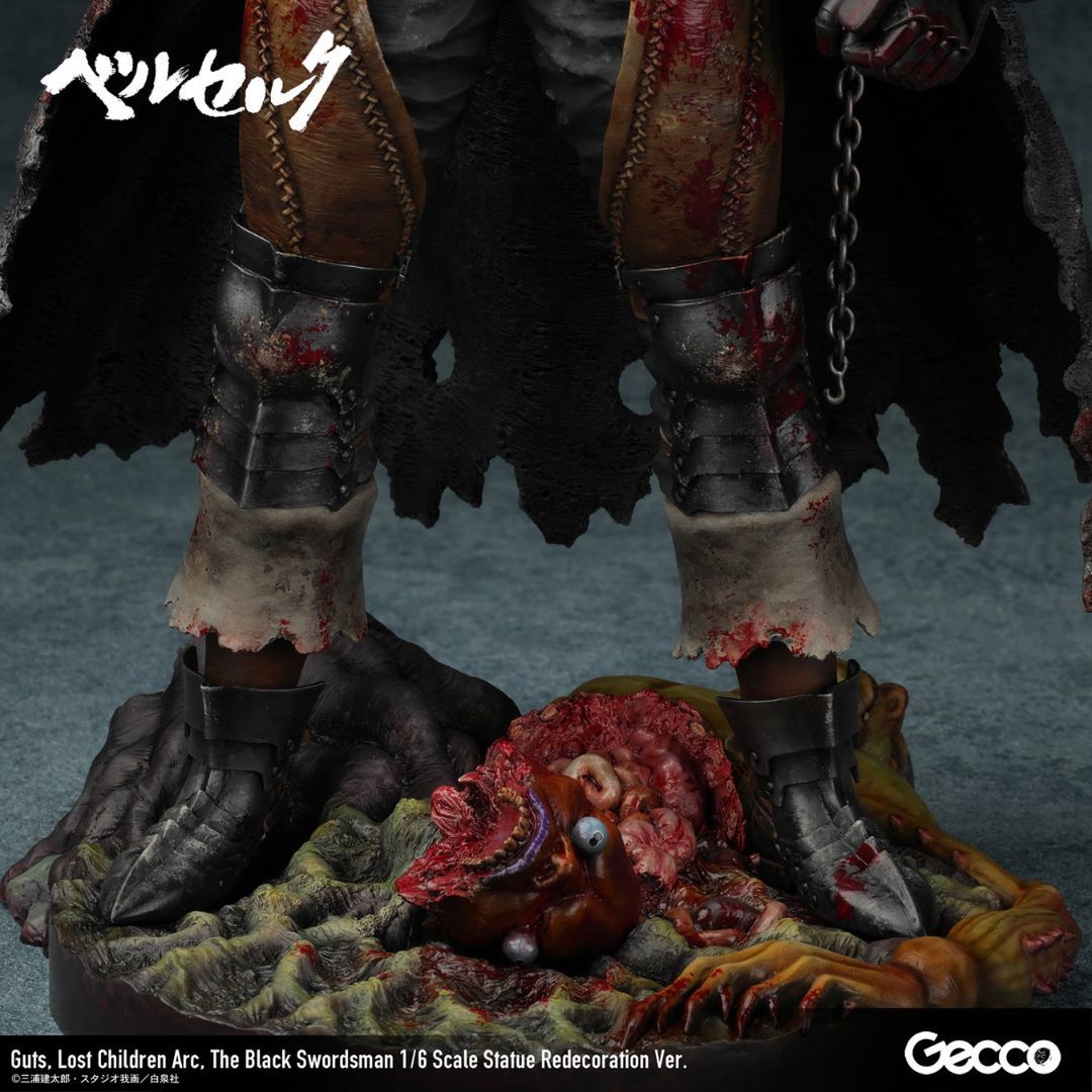 Guts, Lost Children Arc, The Black Swordsman (Redecoration Version) Statues By Gecco Co -Gecco Co - India - www.superherotoystore.com