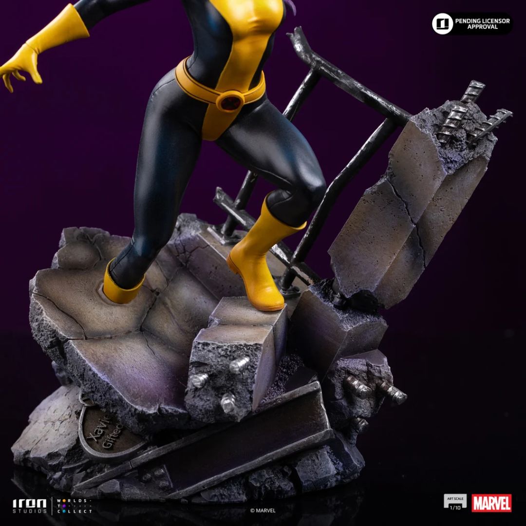 Kitty Pride & Lockheed - X-Men Comics - BDS Art Scale 1/10 Statue By Iron Studios