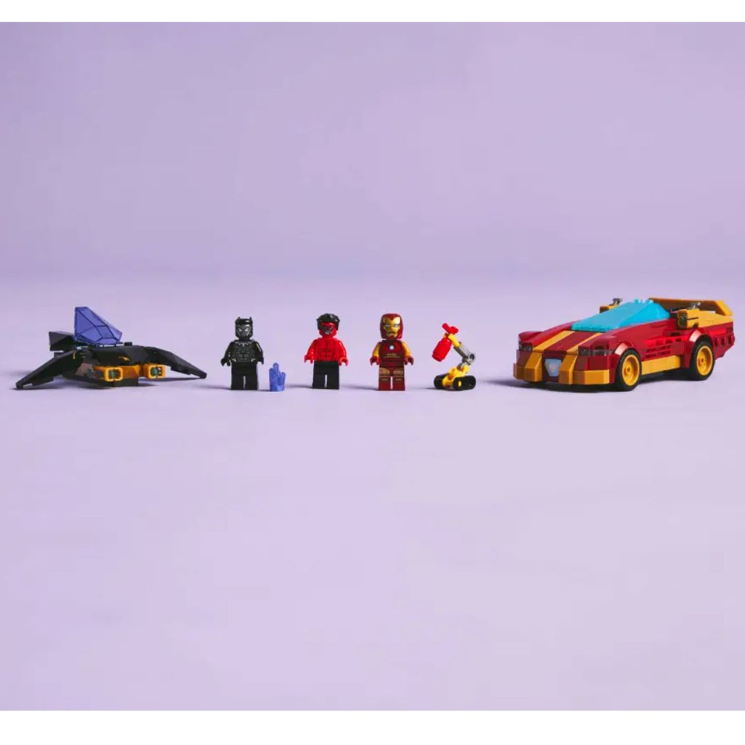 Iron Man Car & Black Panther By Lego -Lego - India - www.superherotoystore.com