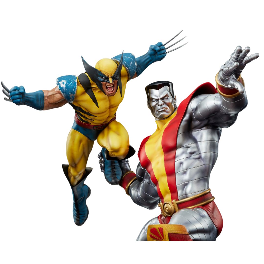 Fastball Special: Colossus and Wolverine Statue by Sideshow Collectibles -Sideshow Collectibles - India - www.superherotoystore.com