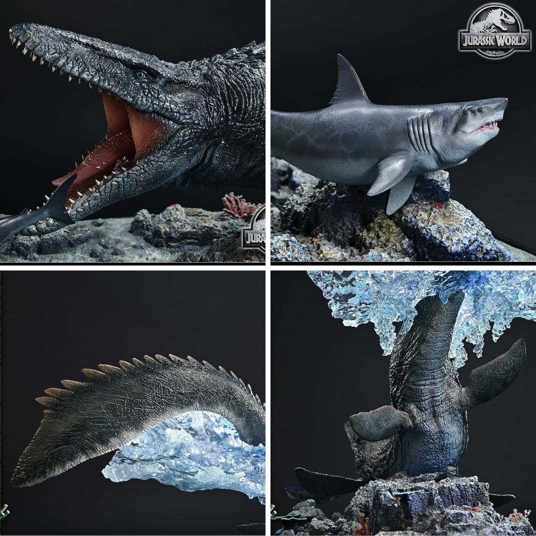 Jurassic World (Film) Mosasaurus "Lagoon" By Prime1 Studios