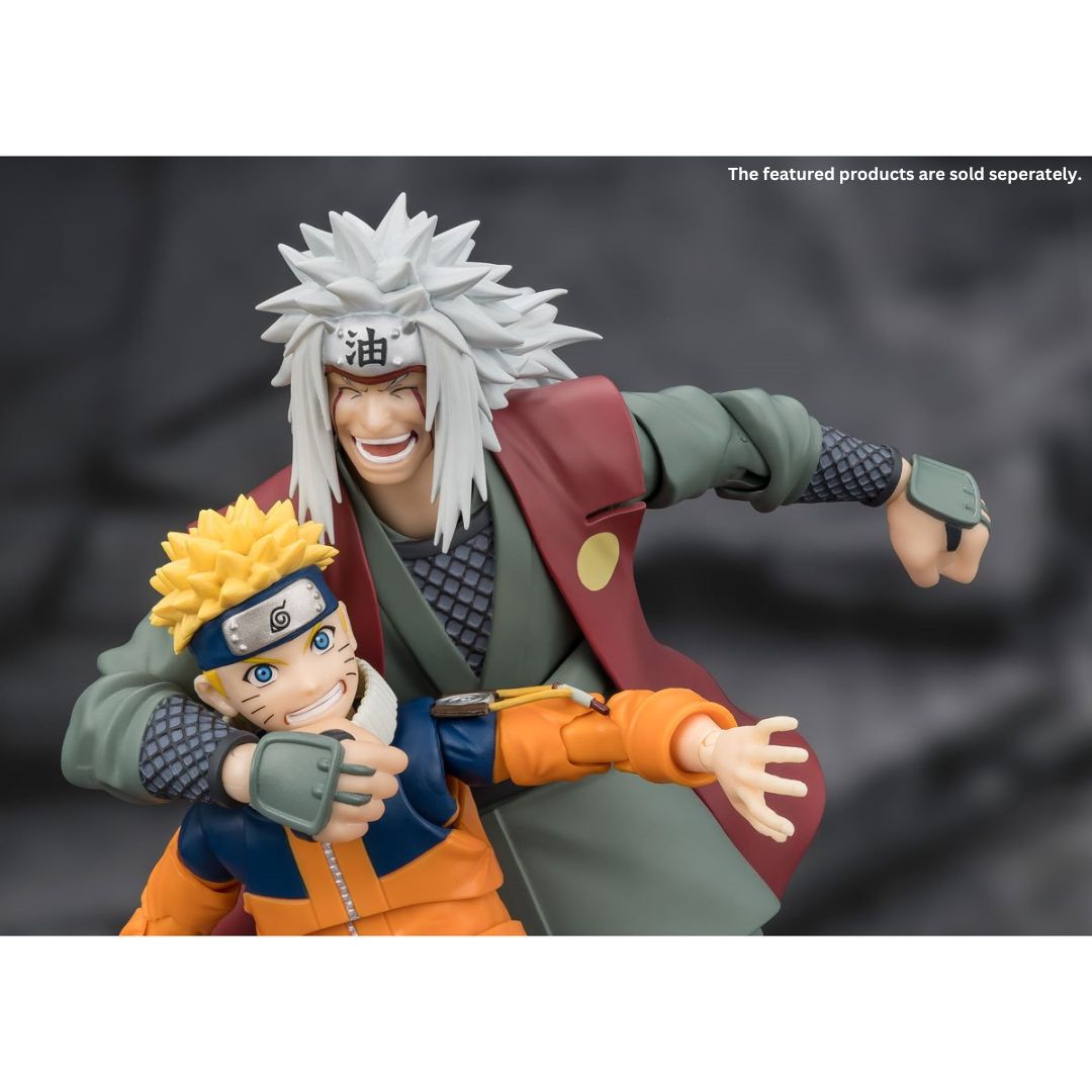 Naruto Jiraiya -Hidden Leaf Heroic Master Sage- (Sage Mode) S.H.Figuarts Action figure By Tamashii Nations -Tamashii Nations - India - www.superherotoystore.com