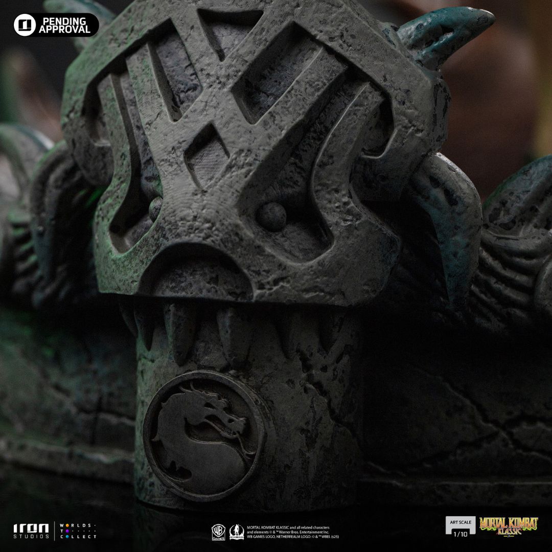 Mortal Kombat Johnny Cage Art Statue  By Iron Studios