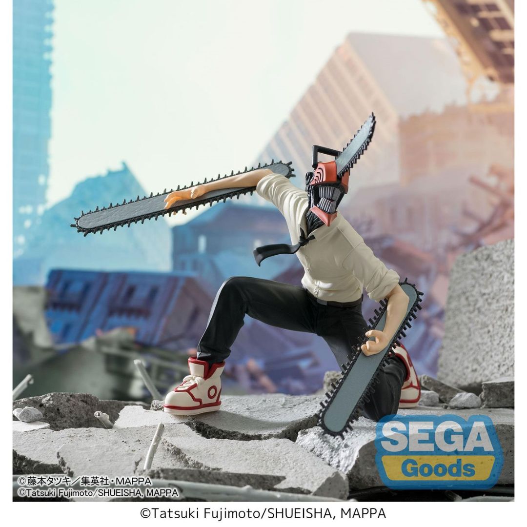Chainsaw Man Volume 2 Premium Perching Statue by SEGA Goods -SEGA Goods - India - www.superherotoystore.com