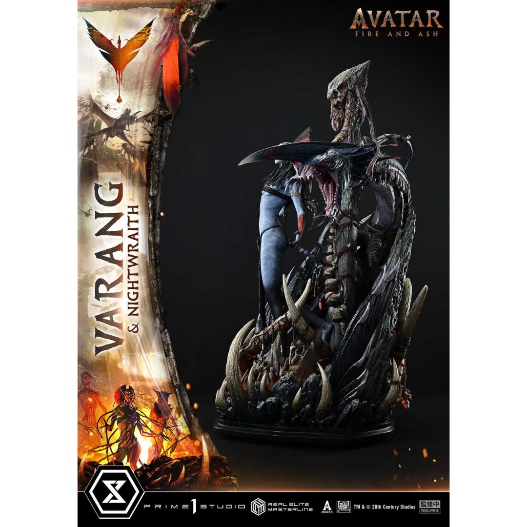 Avatar: Fire And Ash (Film) Varang & Nightwraith Bonus Version Statue By Prime1 Studios -Prime 1 Studio - India - www.superherotoystore.com