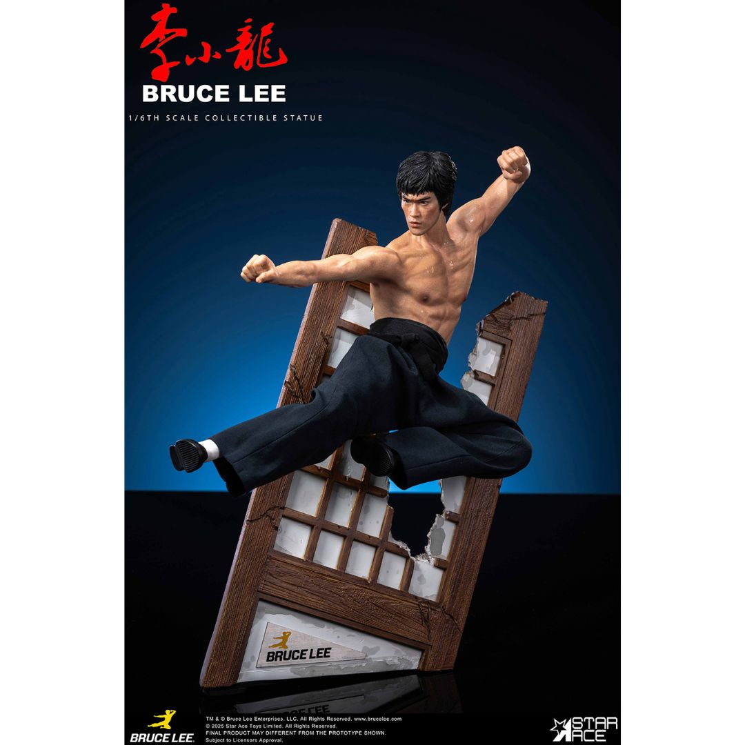 Bruce Lee (Flying-Kick) Statues By Star Ace Toys -Star Ace Toys - India - www.superherotoystore.com