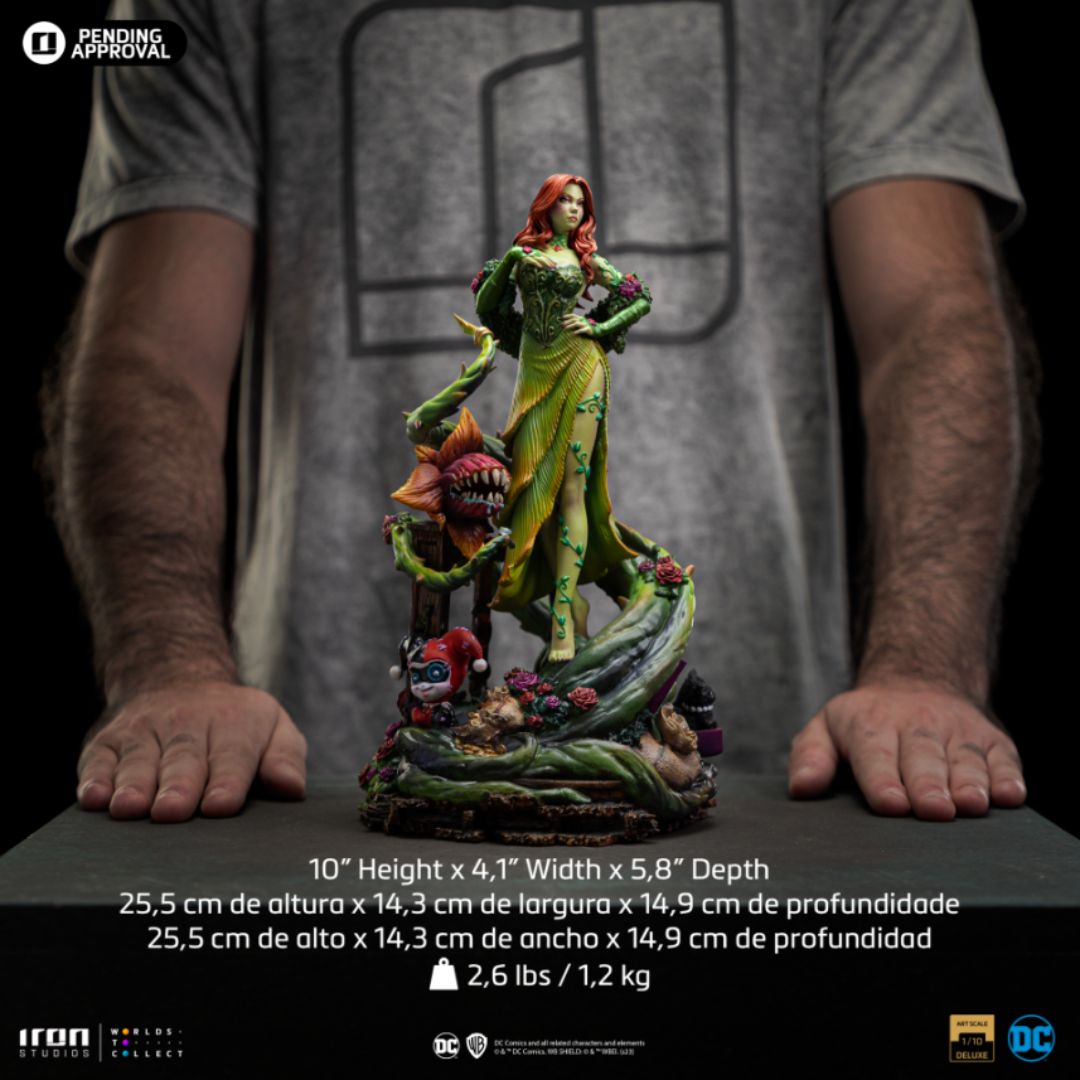 Poison Ivy (Gotham City Sirens Deluxe Statue By Iron Studios -Iron Studios - India - www.superherotoystore.com