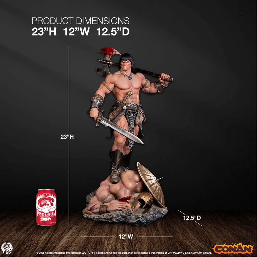 Conan Statue By Pcs Collectibles -Pcs Collectibles - India - www.superherotoystore.com