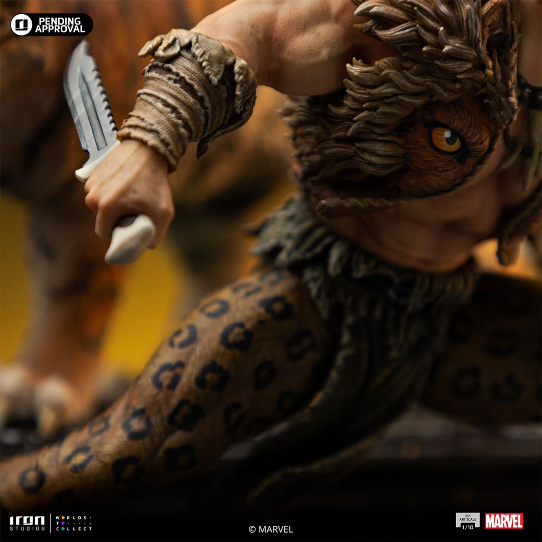 Kraven - Spider-Man Vs Villains Diorama Statue By Iron Studios -Iron Studios - India - www.superherotoystore.com