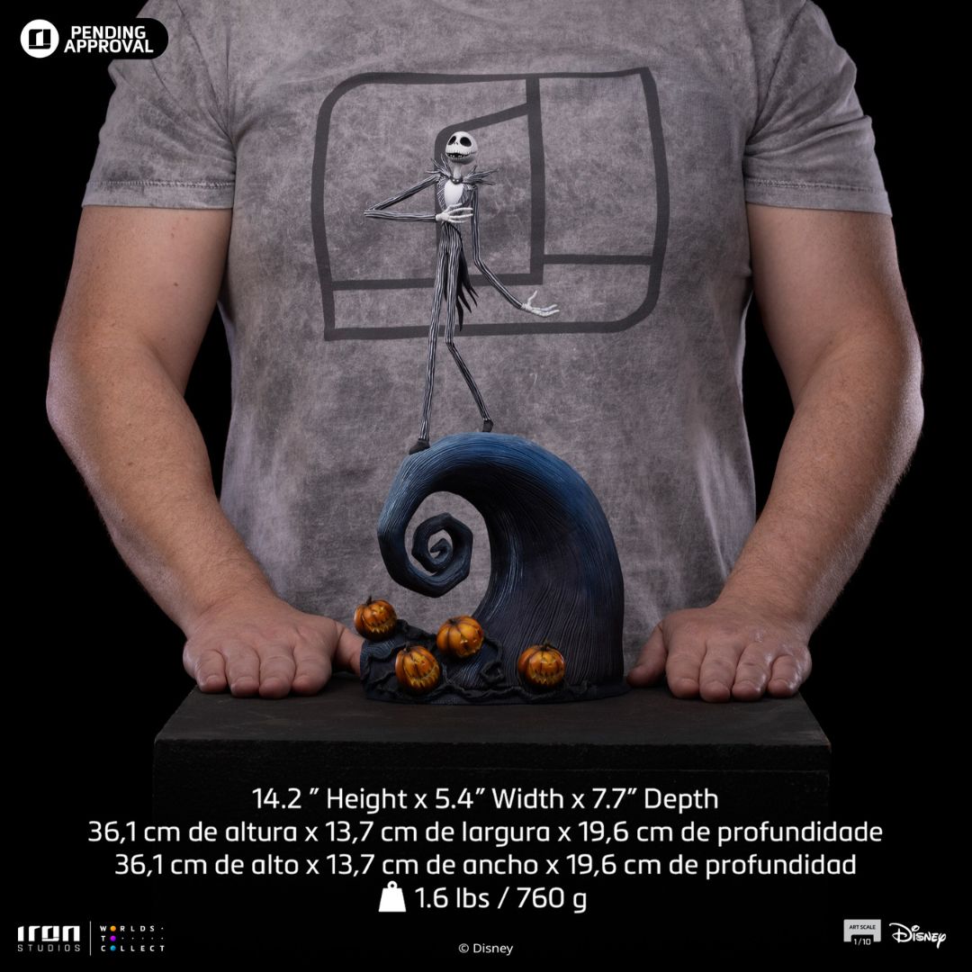 Jack Skellington Nightmare Before Christmas By Iron Studios -Iron Studios - India - www.superherotoystore.com