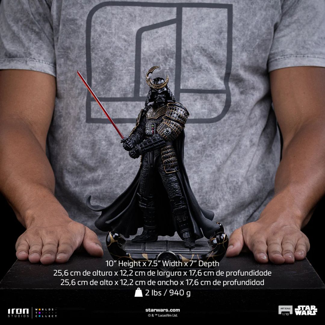 Star Wars  Darth Vader (Original Samurai Concept) Statue By Iron Studios