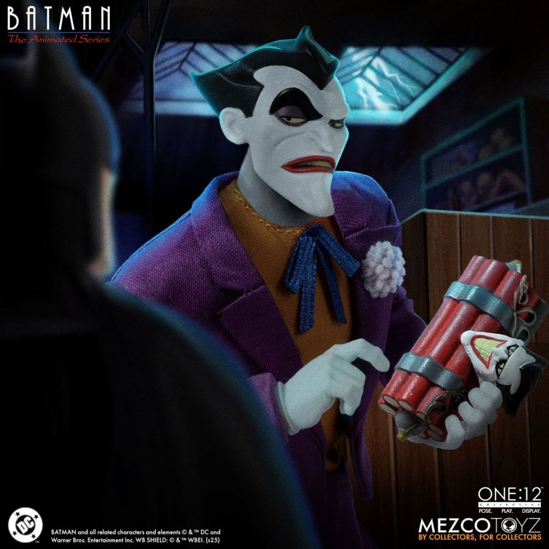 Batman: The Animated Series The Joker Collective Action Figure By Mezco Toys -Mezco Toys - India - www.superherotoystore.com