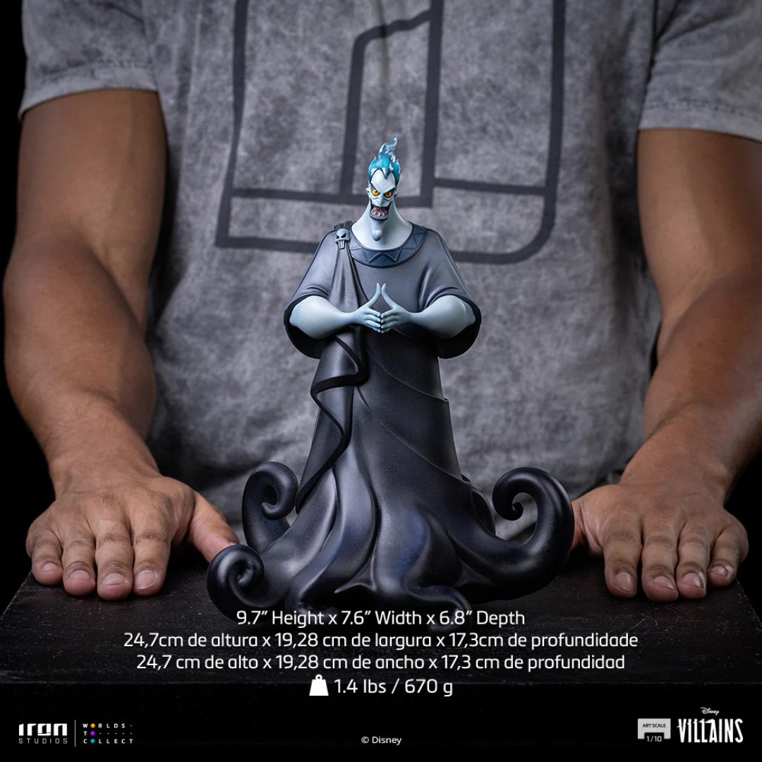 Disney'S Villains Hades Statue By Iron Studios -Iron Studios - India - www.superherotoystore.com