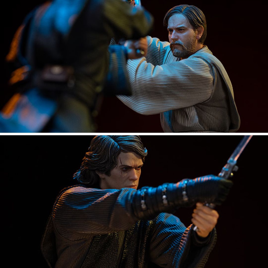 Anakin Vs Obi-Wan - Star Wars Iron Studios By Iron Studios