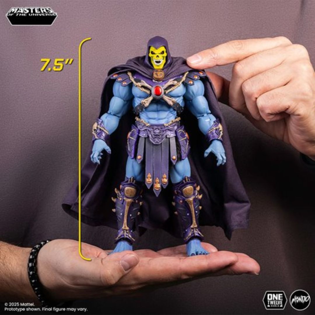 Masters Of The Universe 200X Skeletor 1:12 Scale Action Figure By Bandai -Bandai - India - www.superherotoystore.com