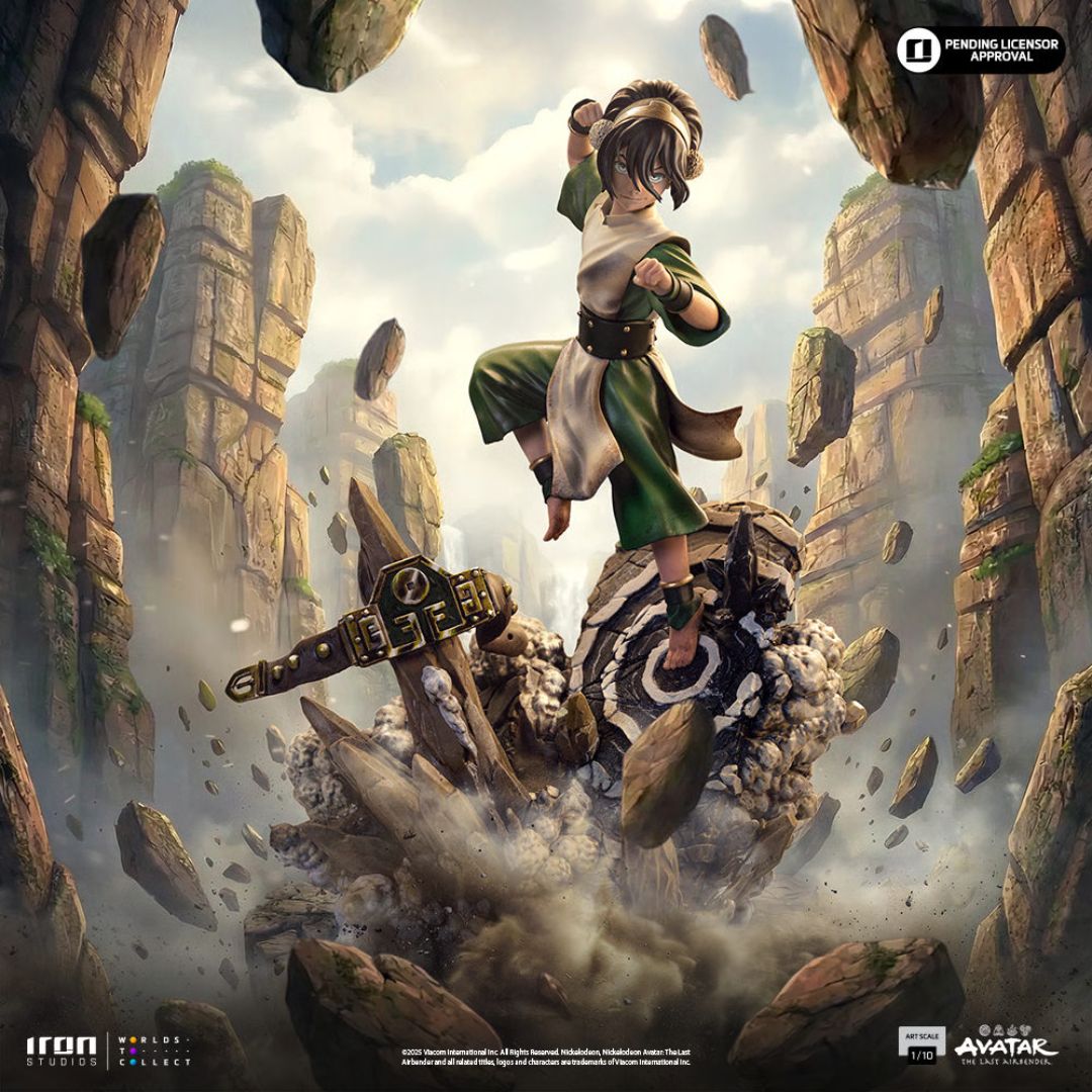 Toph - Avatar: The Last Airbender - Statue By Iron Studios -Iron Studios - India - www.superherotoystore.com