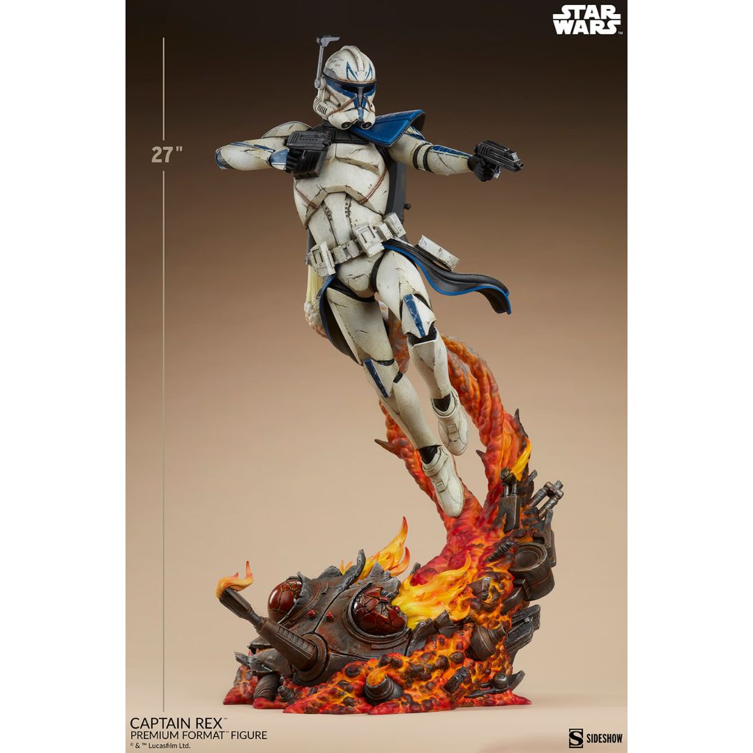 Captain Rex Premium Format Statue By Sideshow Collectibles -Sideshow Collectibles - India - www.superherotoystore.com