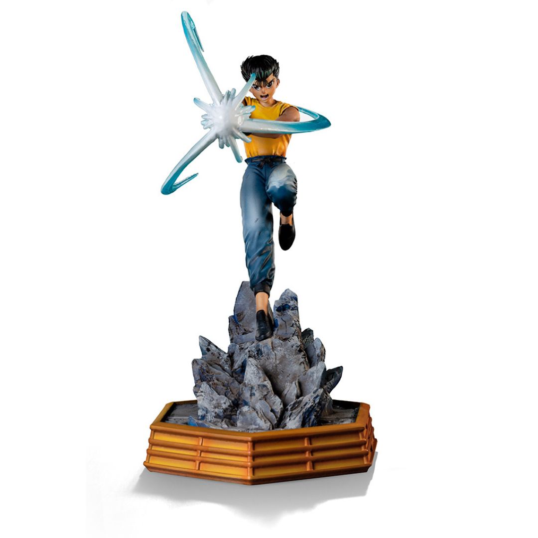 Yusuke Urameshi Yuyu Hakusho Statue By Iron Studios -Iron Studios - India - www.superherotoystore.com