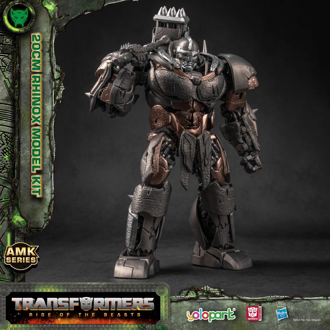 Transformers Rise Of The Beasts: Amk Series 20Cm Rhinox Model Kit By Yolo Park -Yolo Park - India - www.superherotoystore.com
