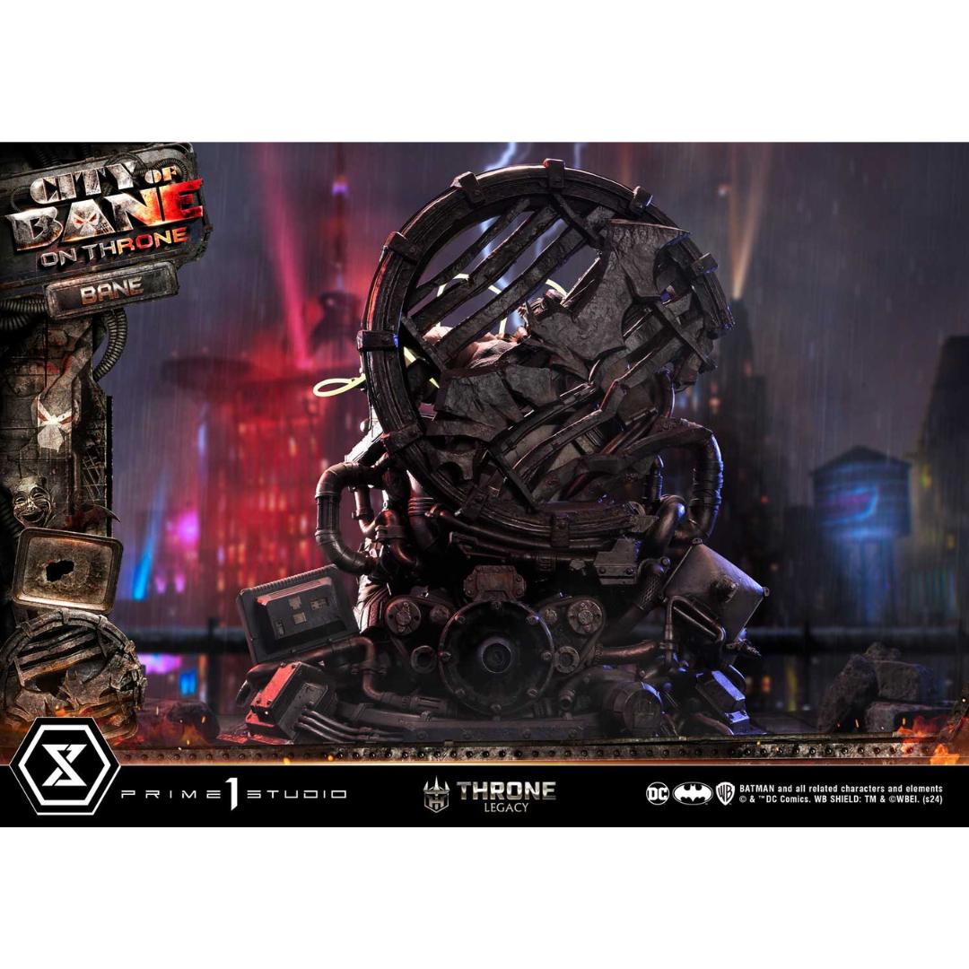 Batman (Comics) City of Bane Bane on Throne Statue (Concept design by Carlos D'Anda) Bonus Version by Prime1 Studios -Prime 1 Studio - India - www.superherotoystore.com