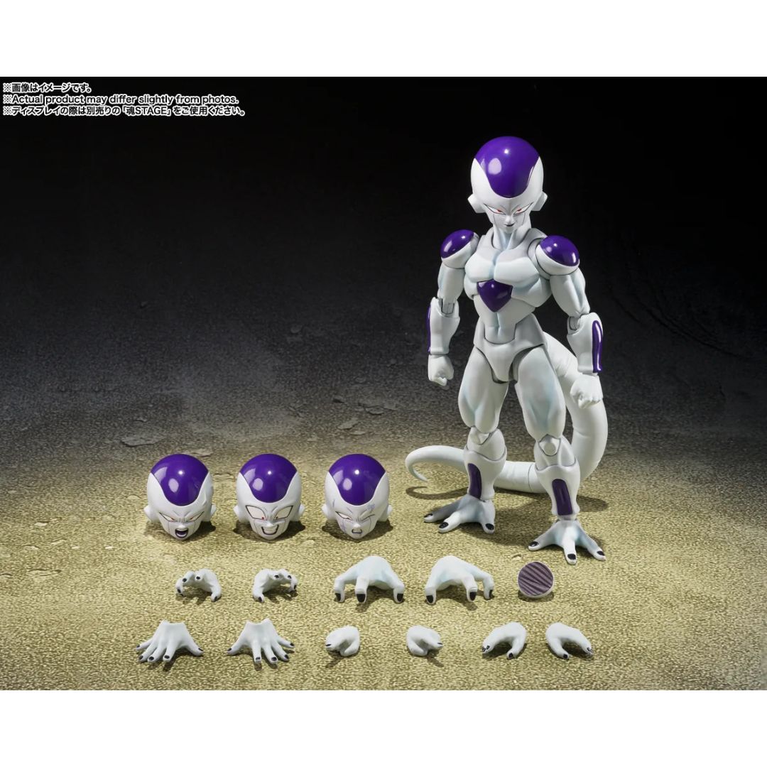 Dragon Ball Z Frieza Fourth Form <The Universe’S Bottomless Power> S.H.Figuarts Action Figure By Tamashii Nations