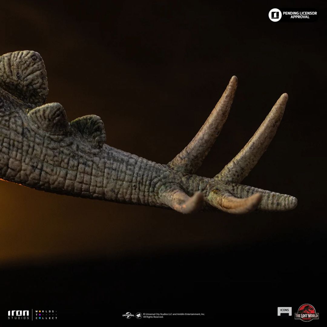 The Lost World: Jurassic Park Stegosaurus Icons Statue By Iron Studios