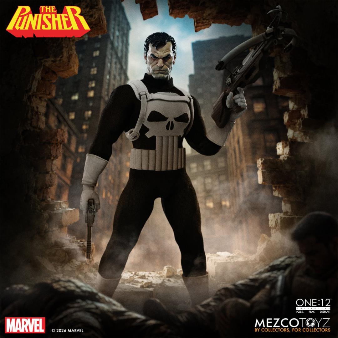 The Punisher Action Figure By Mezco Toys -Mezco Toys - India - www.superherotoystore.com