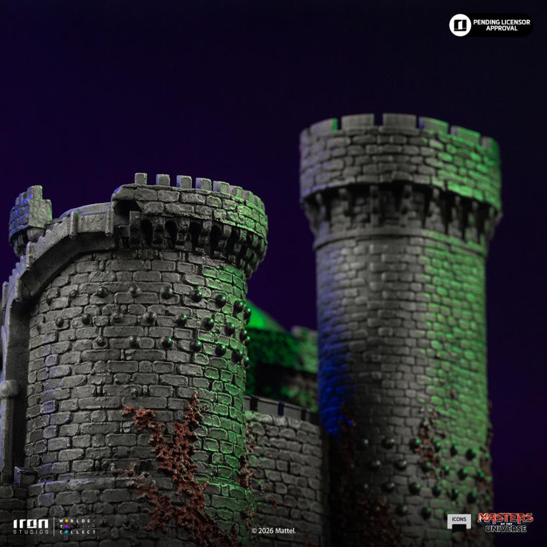 Masters Of The Universe Movie Castle Grayskull Icons Statue By Iron Studios